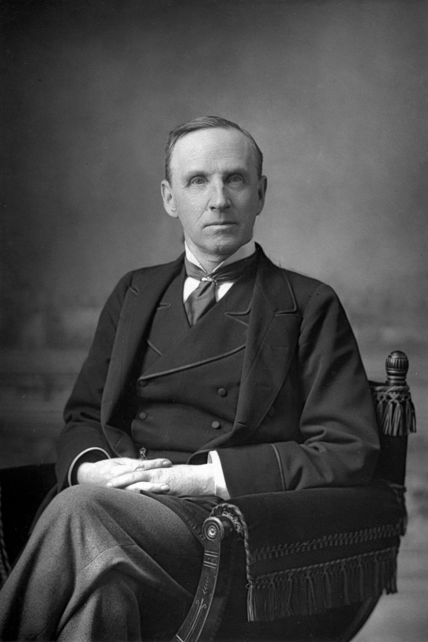 John Morley 1838-1923, 1:e Viscount Morley av Blackburn, 1890. av William and Daniel Downey