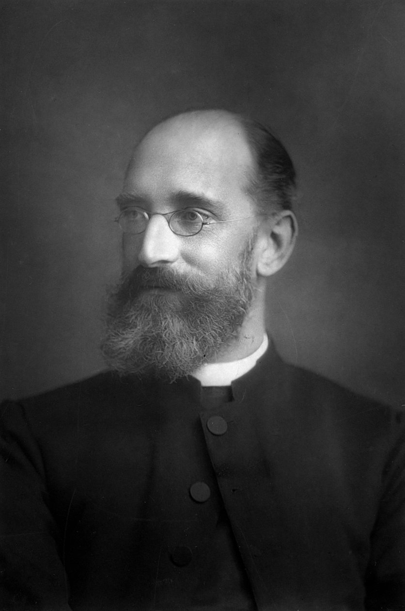 Mandell Creighton 1843-1901, engelsk historiker och kyrklig, 1893. av William and Daniel Downey