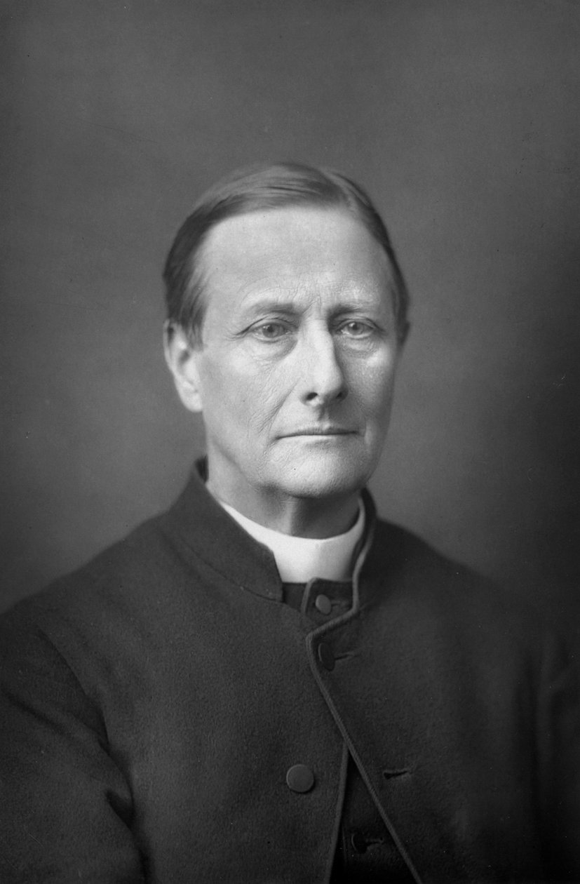 Pastor Sabine Baring-Gould 1834-1924, engelsk hagiograf, romanförfattare och eklektisk forskare, 1893. av William and Daniel Downey