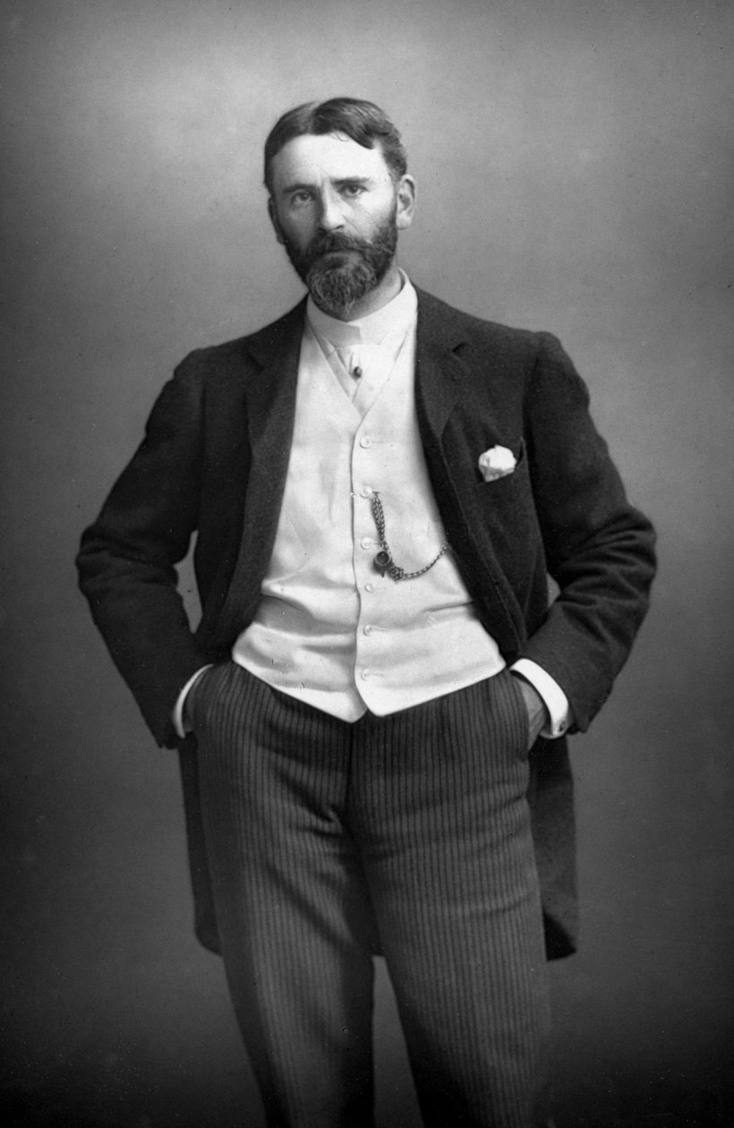 Sir Frank Bernard Dicksee 1853-1928, engelsk målare och illustratör, 1893. av William and Daniel Downey