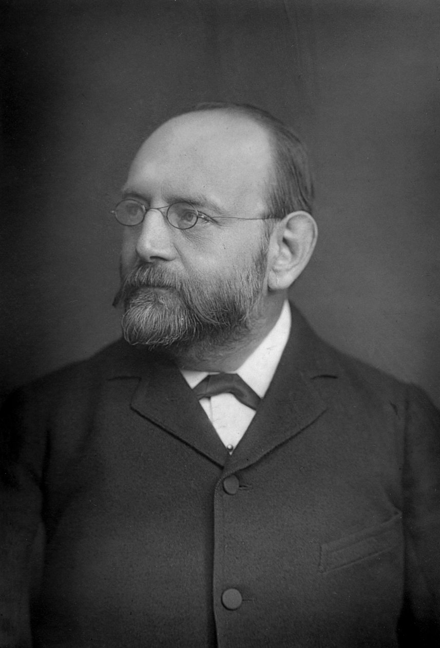 Sir Joseph Barnby 1838-1896, engelsk kompositör och dirigent, 1893. av William and Daniel Downey