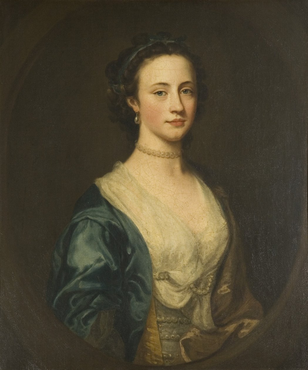 Porträtt av Miss Elizabeth Jesser (olja på duk) av William Hoare