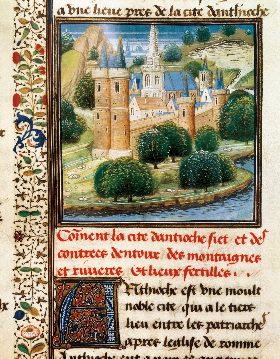 Miniatyr av första korståget, William av Tyrus (1130-1185) av William of Tyre (c.1130 85)