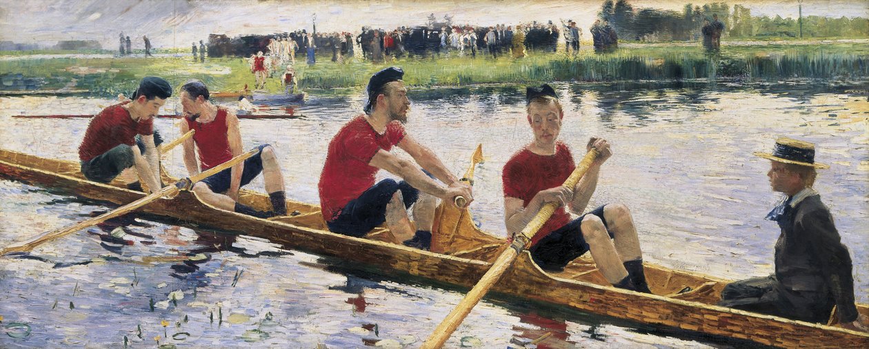 Roddarna (olja på duk) av William van Strydonck