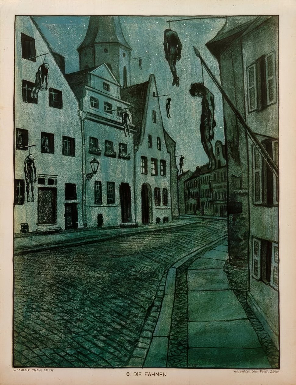 W.Krain, flaggorna av Willibald Krain