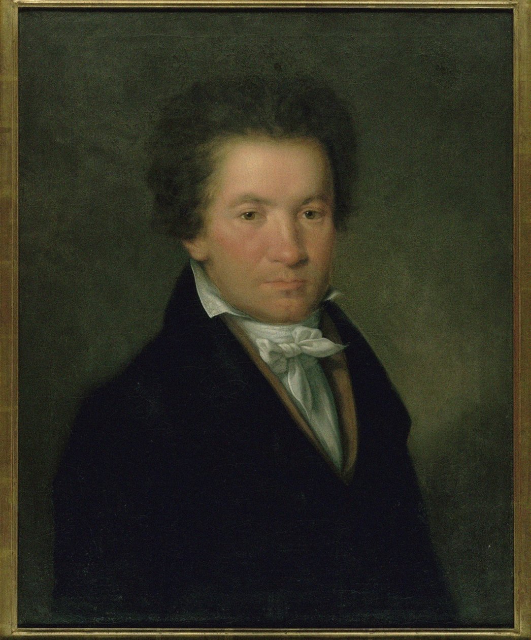 Porträtt av Ludwig van Beethoven, 1815. av Willibrord Josef Maehler