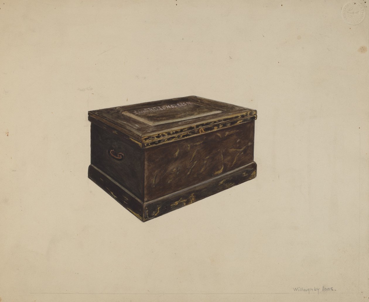 "Sea Chest", amerikanska flottan av Willoughby Ions