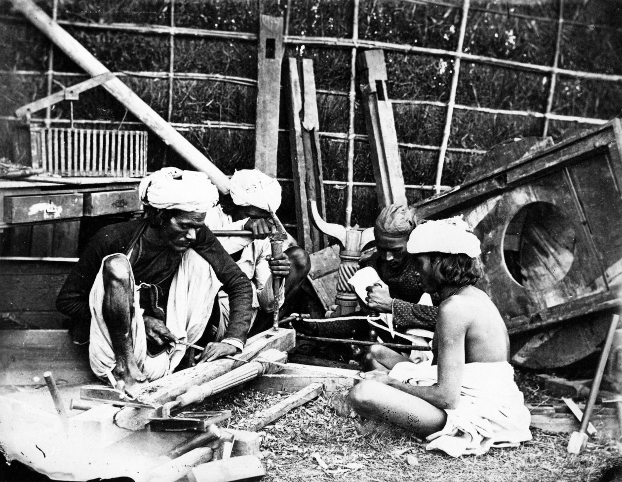 Snickare, ca 1870-talet av Willoughby Wallace Hooper