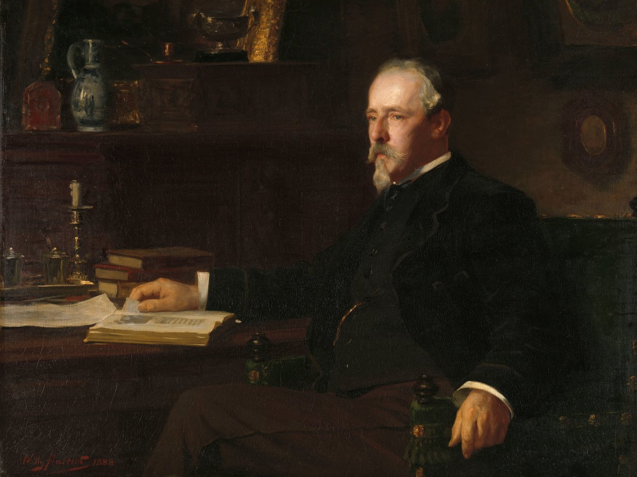 Daniel Franken Dzn (1838-98). Bankir och konstsamlare av Willy Martens
