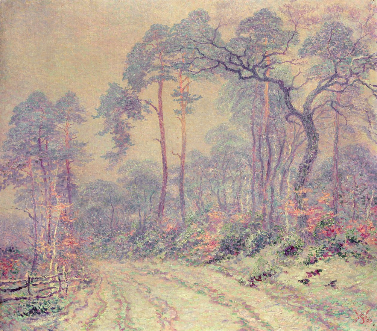 Vägen genom skogen av Willy Schlobach