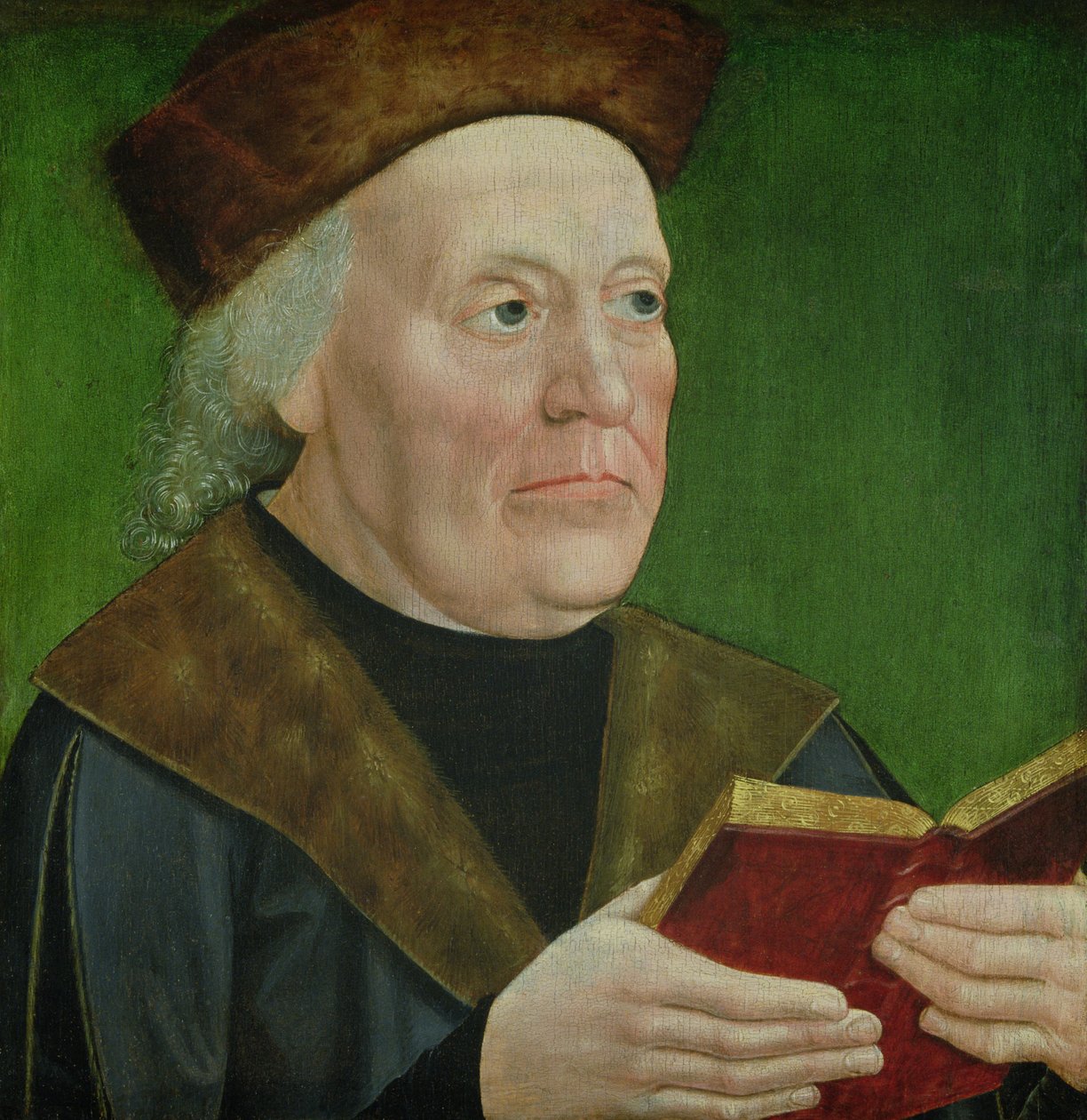 Borgmästare Hermann Langenbeck, ca 1515 (olja på ekpanel) av Wilm Dedecke