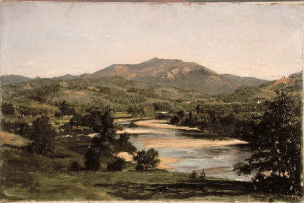 Studie för Welch Mountain från West Compton, New Hampshire av Winckworth Allan Gay