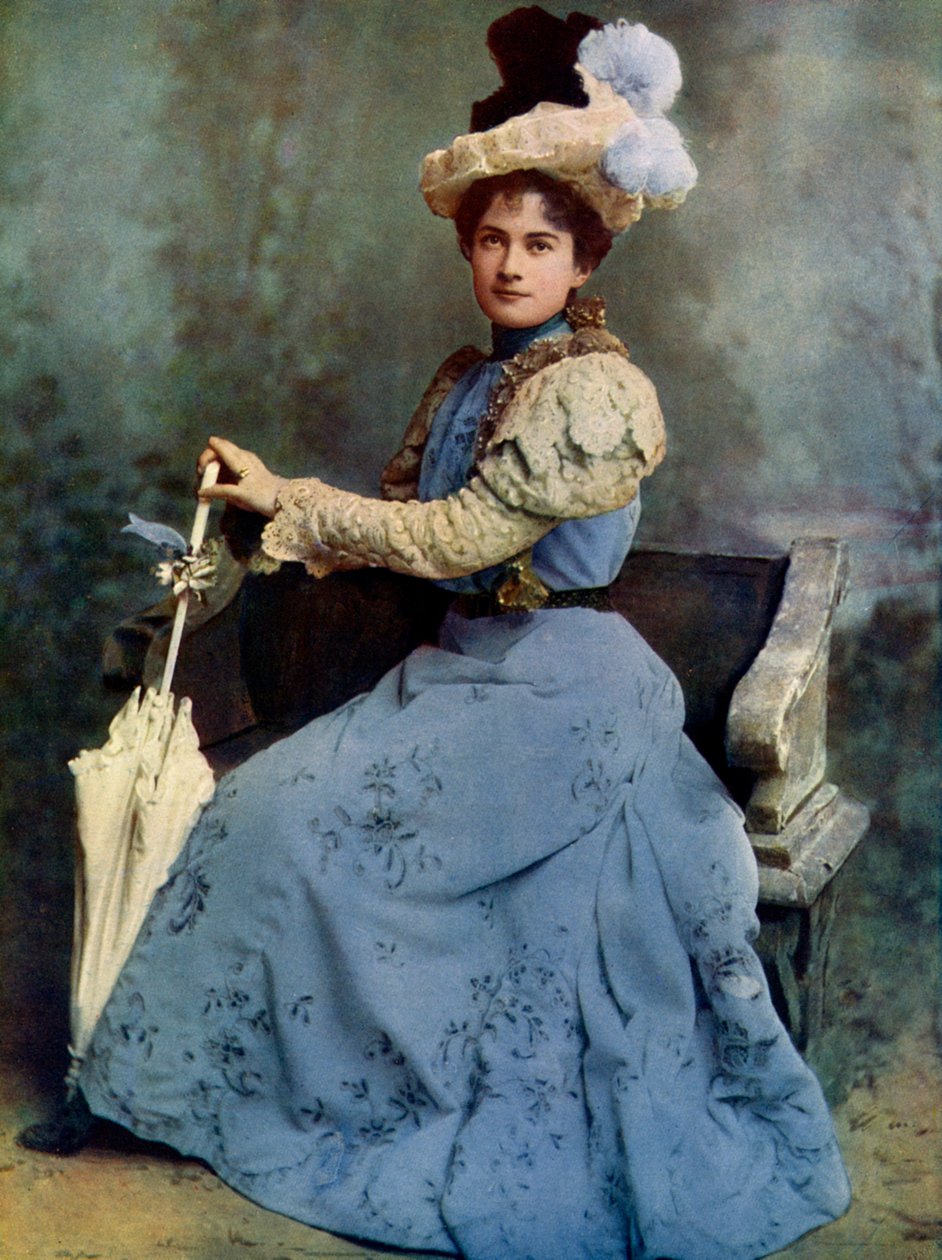Grace Palotta, skådespelerska, 1899-1900. av Window and Grove