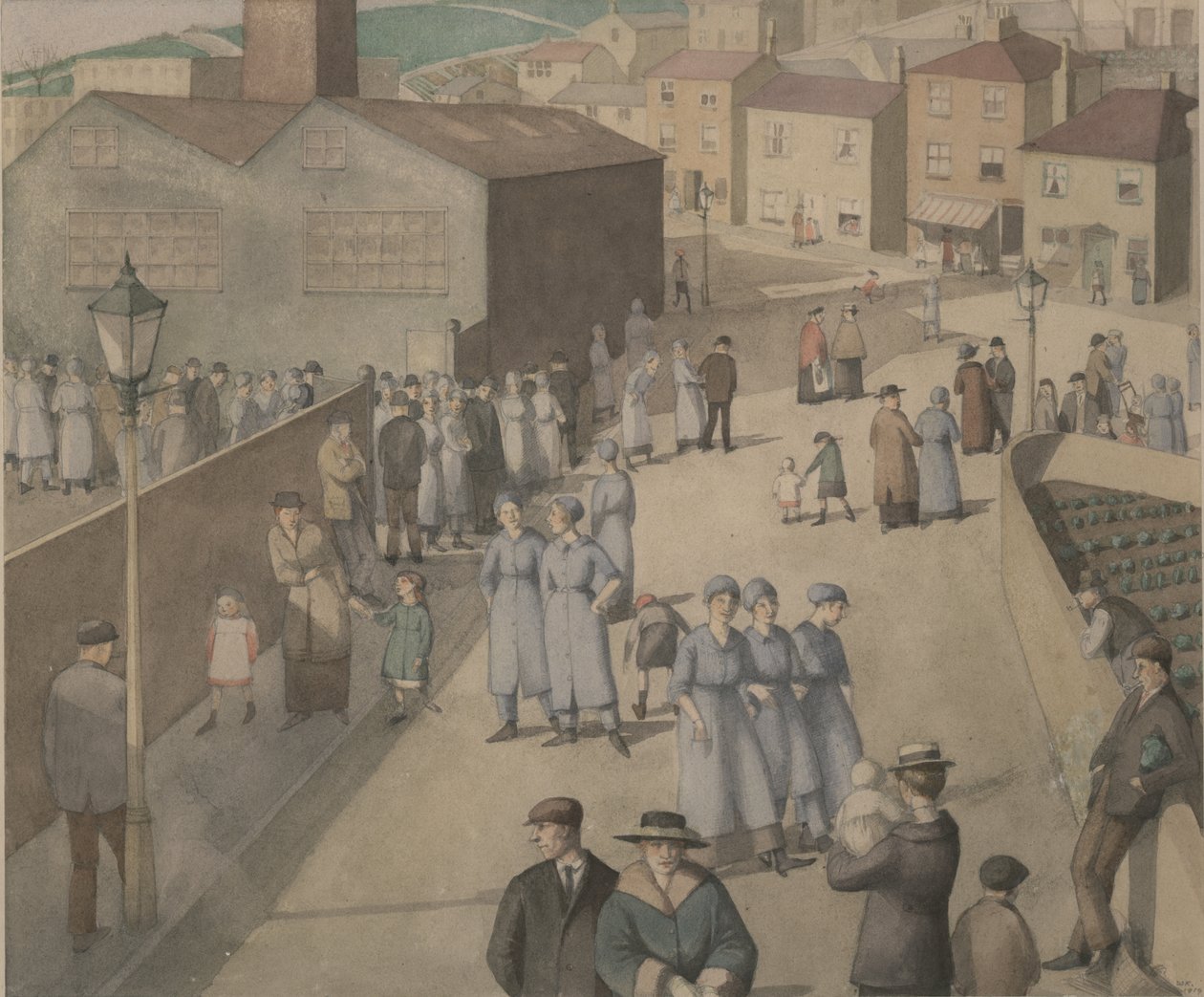 Lämnar ammunitionsverket av Winifred Knights
