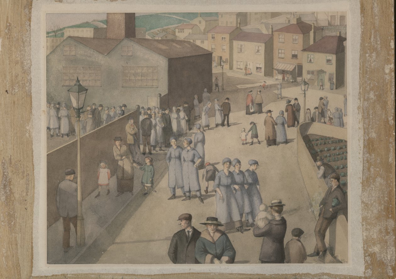 Lämnar ammunitionsverket av Winifred Knights