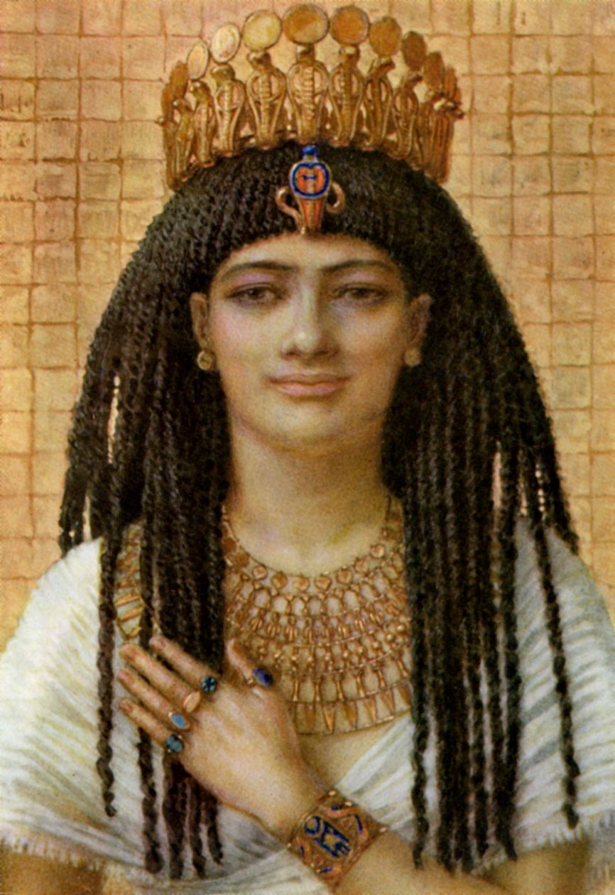 Mutnezemt, forntida egyptisk drottning av den 18:e dynastin, 1300-1200-talet f.Kr. 1926. av Winifred Mabel Brunton