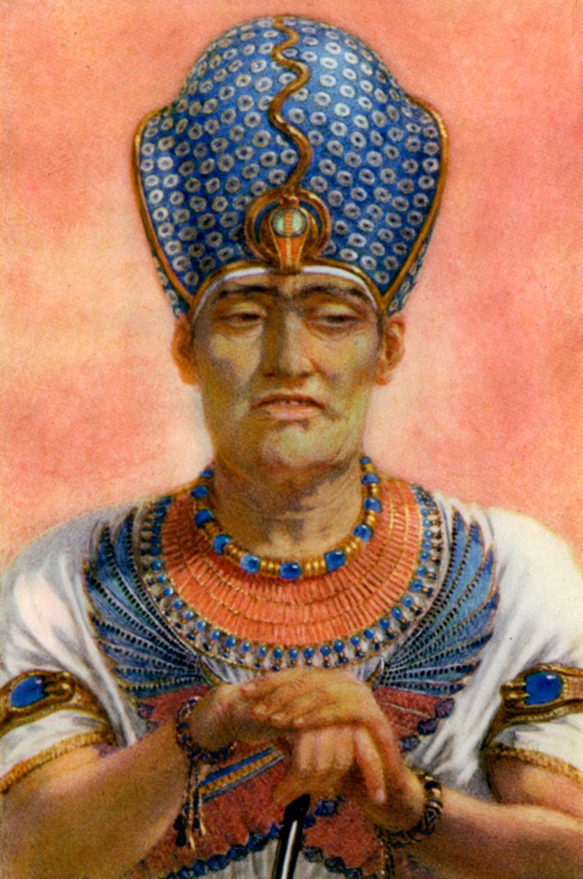 Rameses III, forntida egyptisk farao från den 20:e dynastin, 1100-talet f.Kr. 1926. av Winifred Mabel Brunton