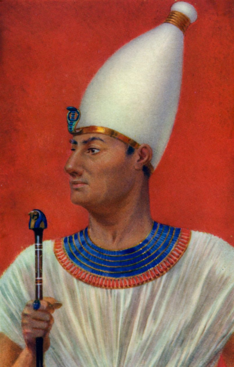 Thutmosis III, fornegyptisk farao från den 18:e dynastin, 1400-talet f.Kr. 1926. av Winifred Mabel Brunton