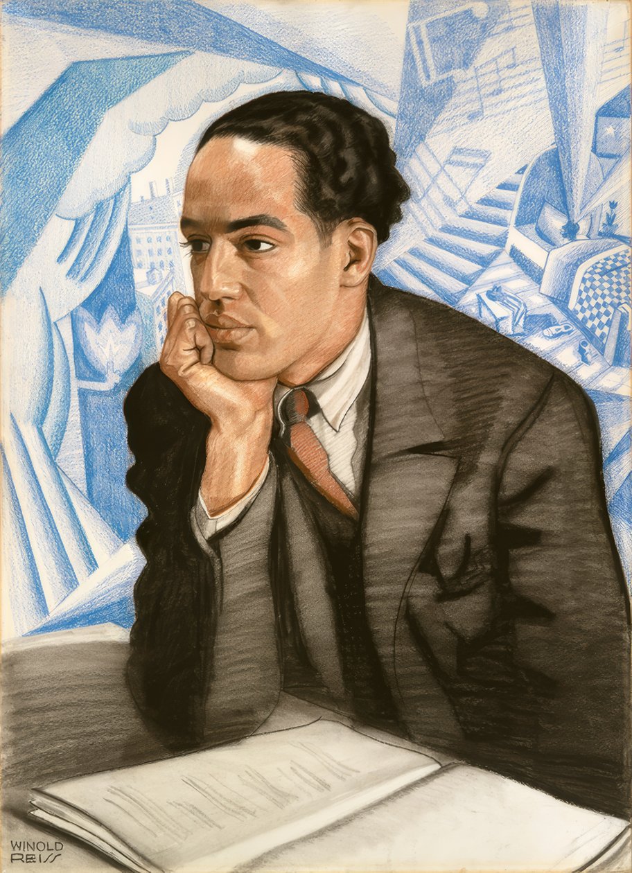 Langston Hughes av Winold Reiss