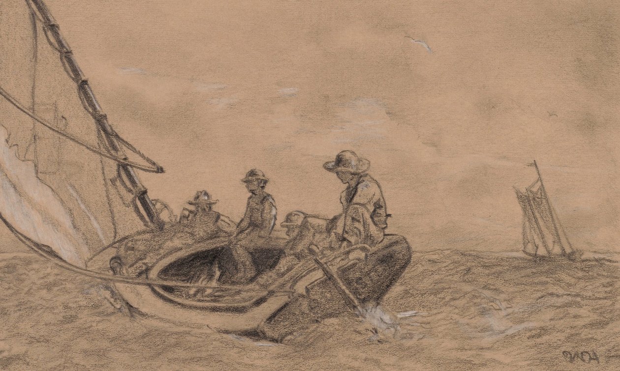 Blåser upp av Winslow Homer
