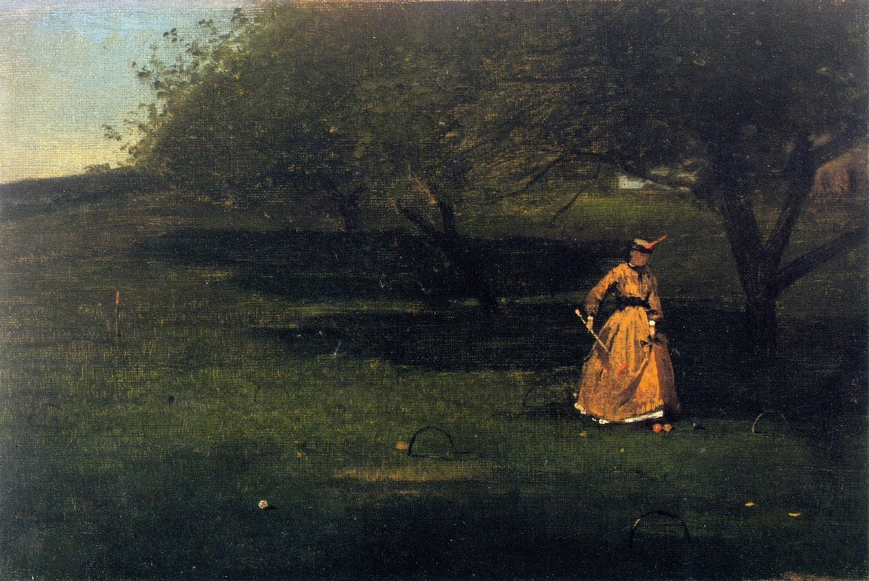 Croquet Player  av Winslow Homer