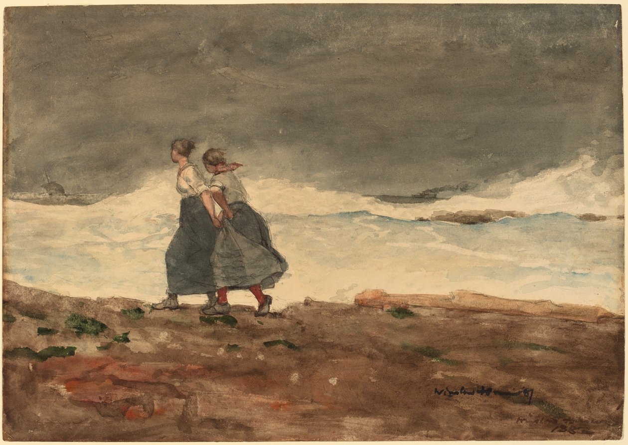 Danger av Winslow Homer