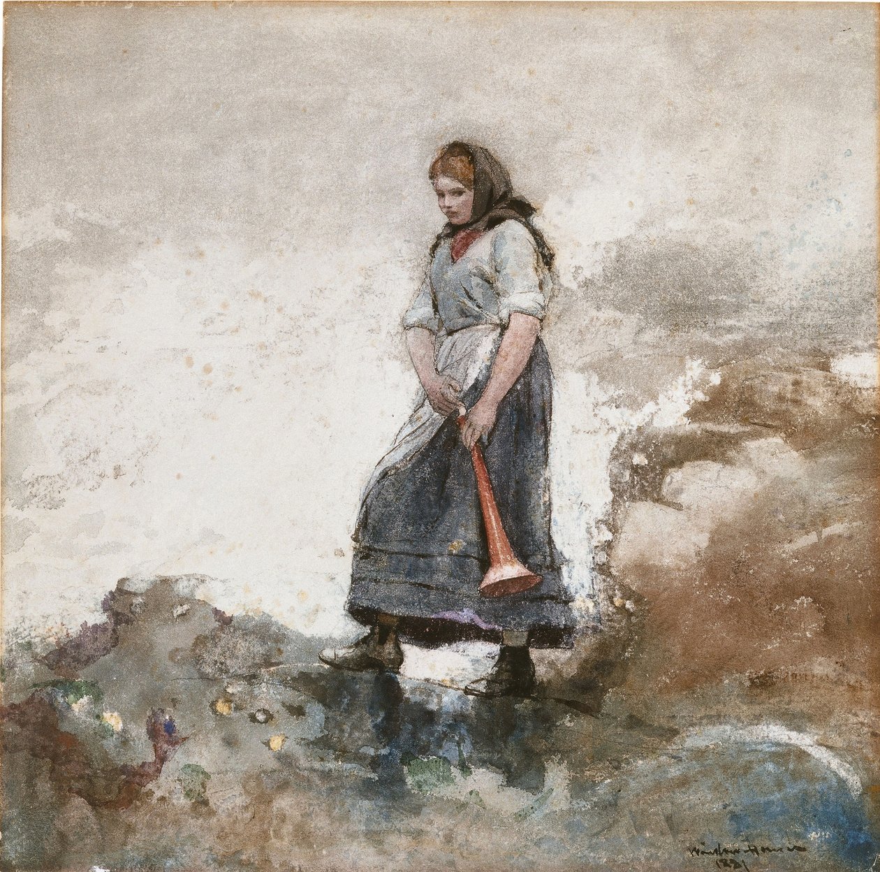 Daughter of the Coast Guard av Winslow Homer