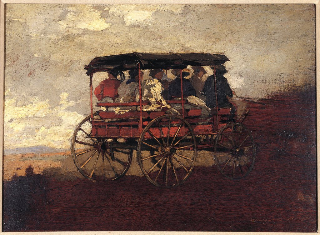 Mountain Wagon  av Winslow Homer