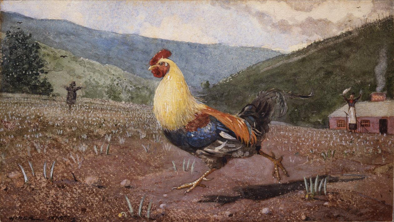 Tuppen, 1876 av Winslow Homer