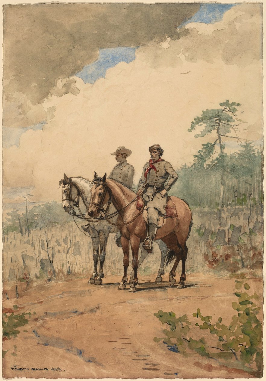 Two Scouts  av Winslow Homer