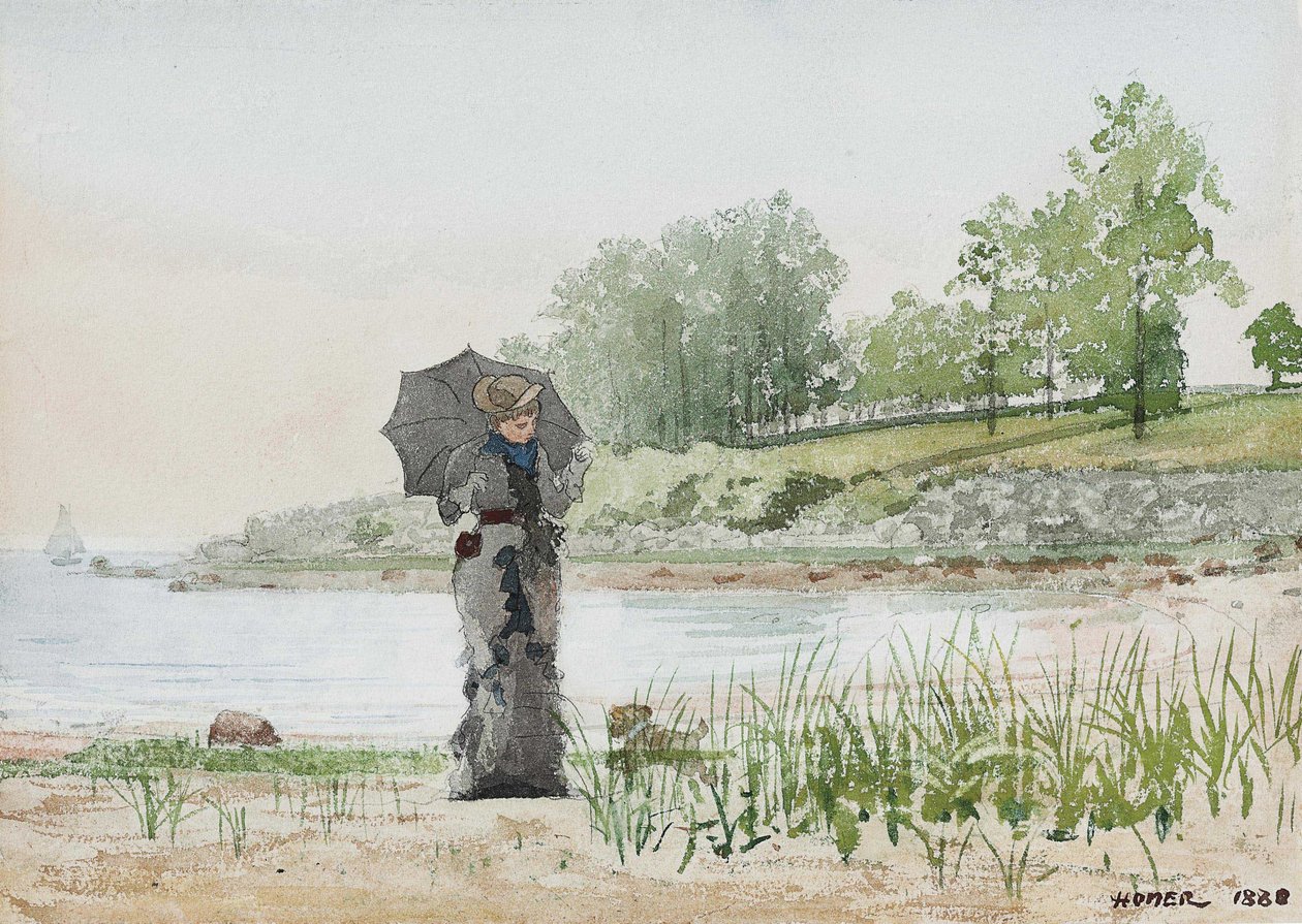 Young Woman av Winslow Homer