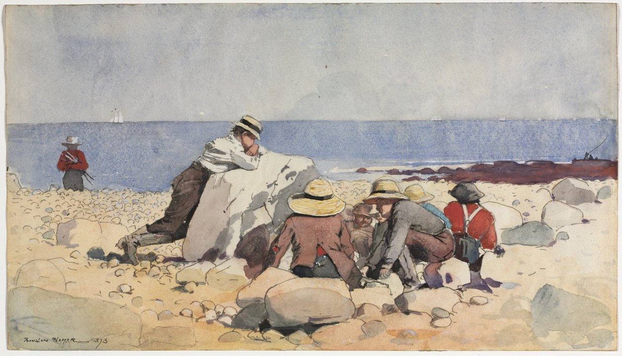En musselbakelse av Winslow Homer