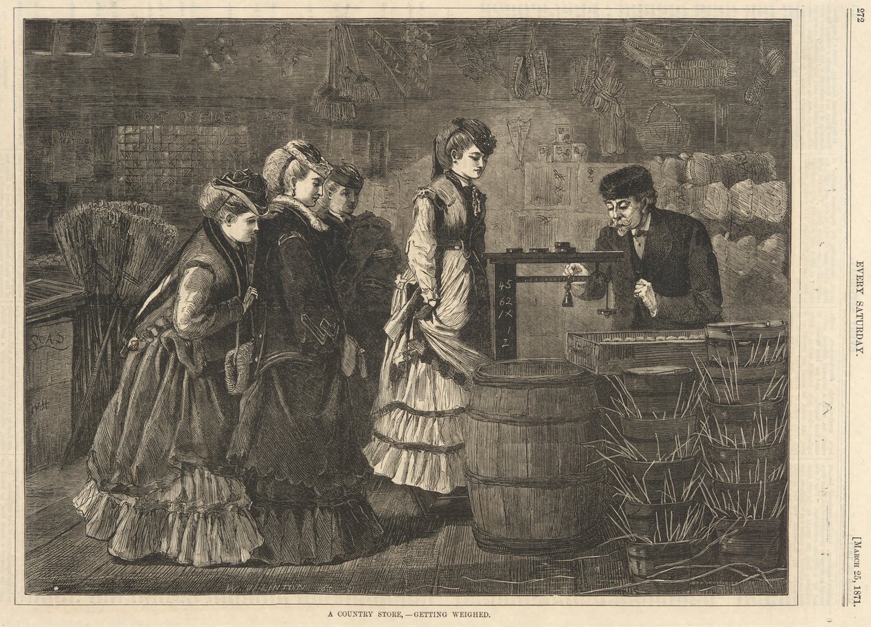 En lanthandel av Winslow Homer
