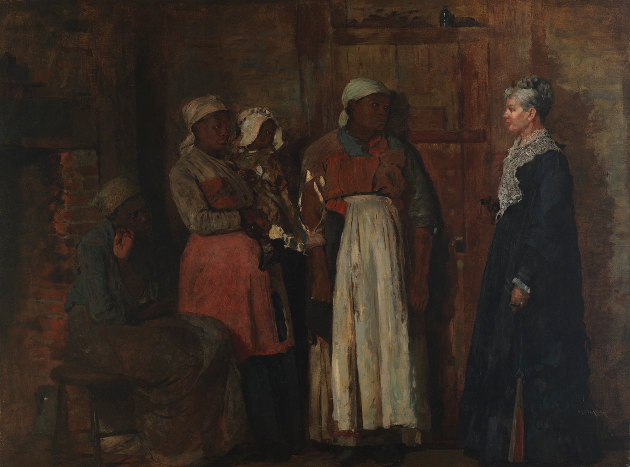 Ett besök av den gamla älskarinnan, 1876. av Winslow Homer