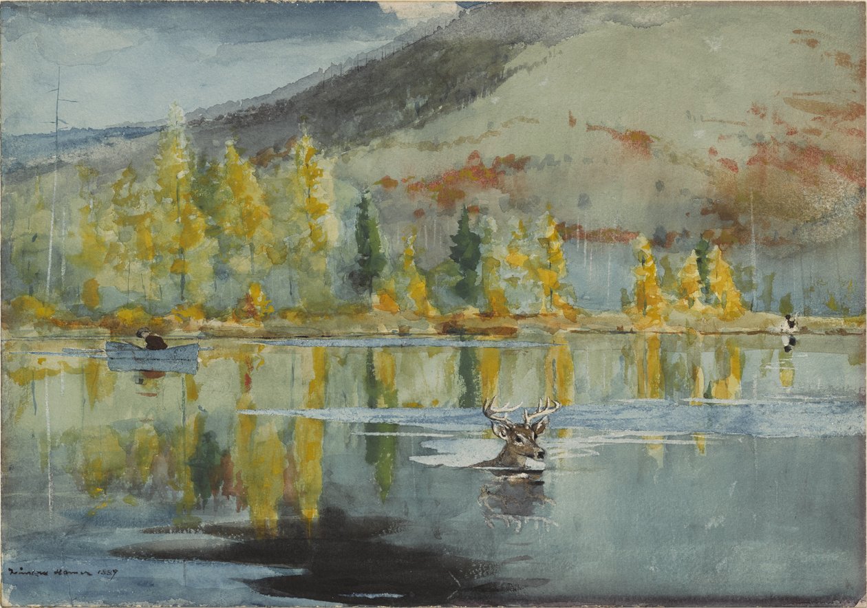 En oktoberdag av Winslow Homer