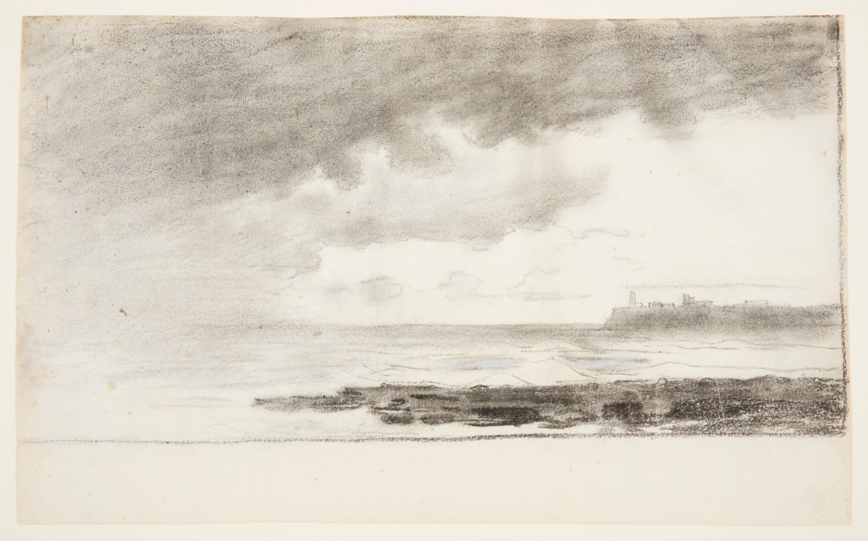Bay vid Cullercoats, England av Winslow Homer