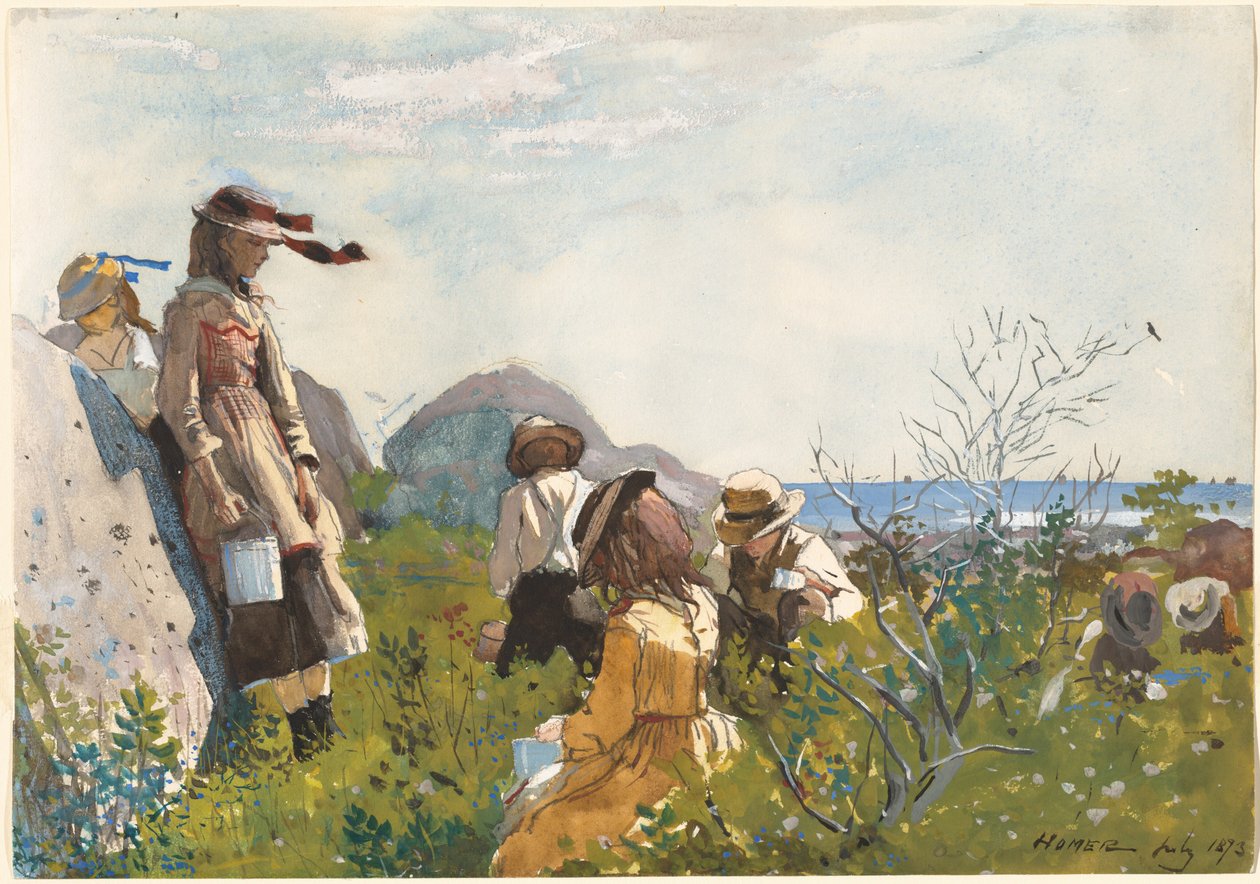 Bärplockare av Winslow Homer