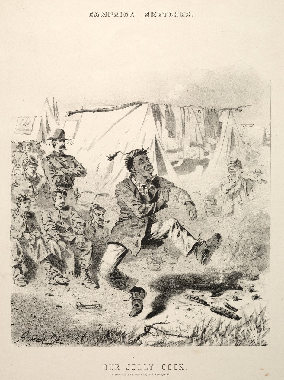 Kampanjskisser:  Vår glada kock av Winslow Homer