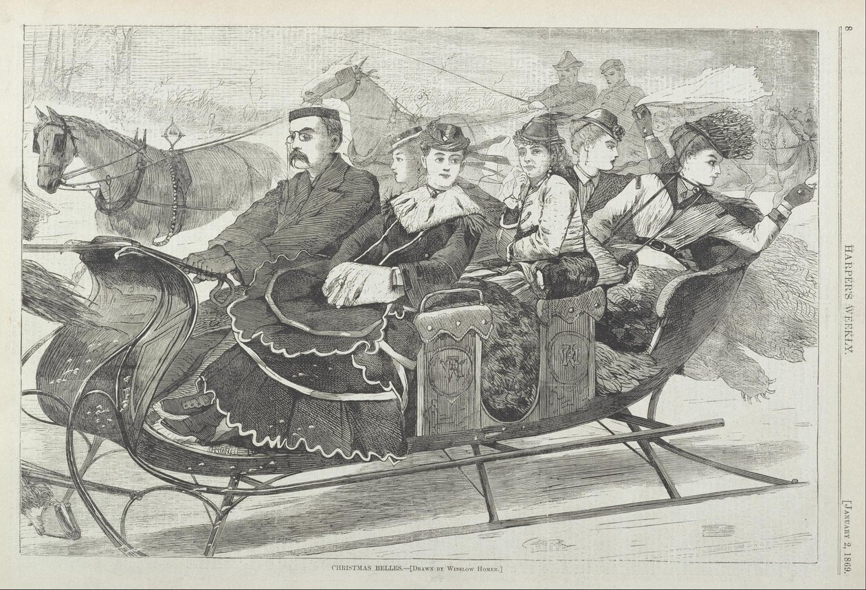 Julskönheter av Winslow Homer