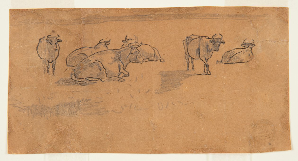 Kor i en hage av Winslow Homer