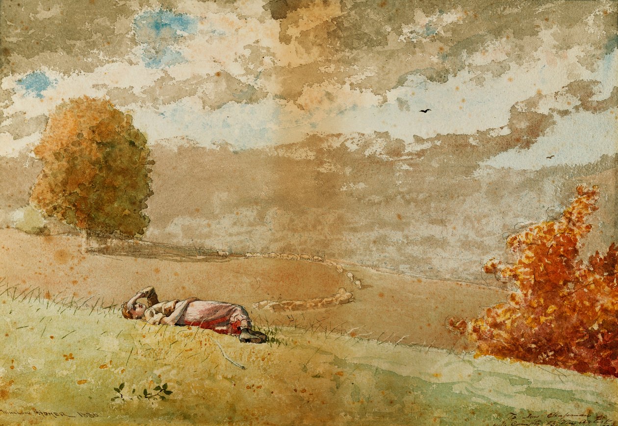 Dagdrömmar, 1880 av Winslow Homer