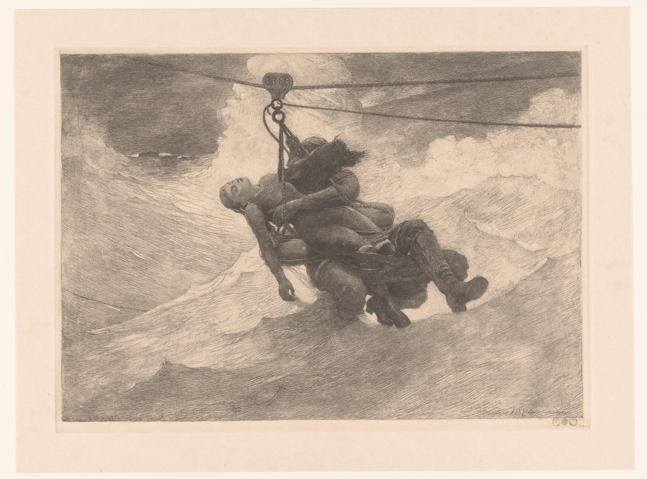 Livlinan Livslinjen av Winslow Homer