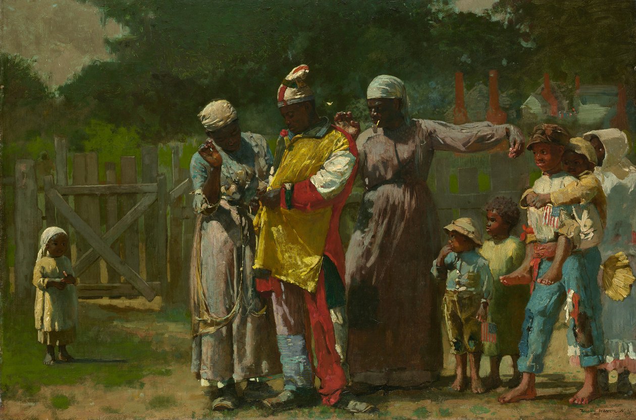 Klä sig för karnevalen, 1877. av Winslow Homer