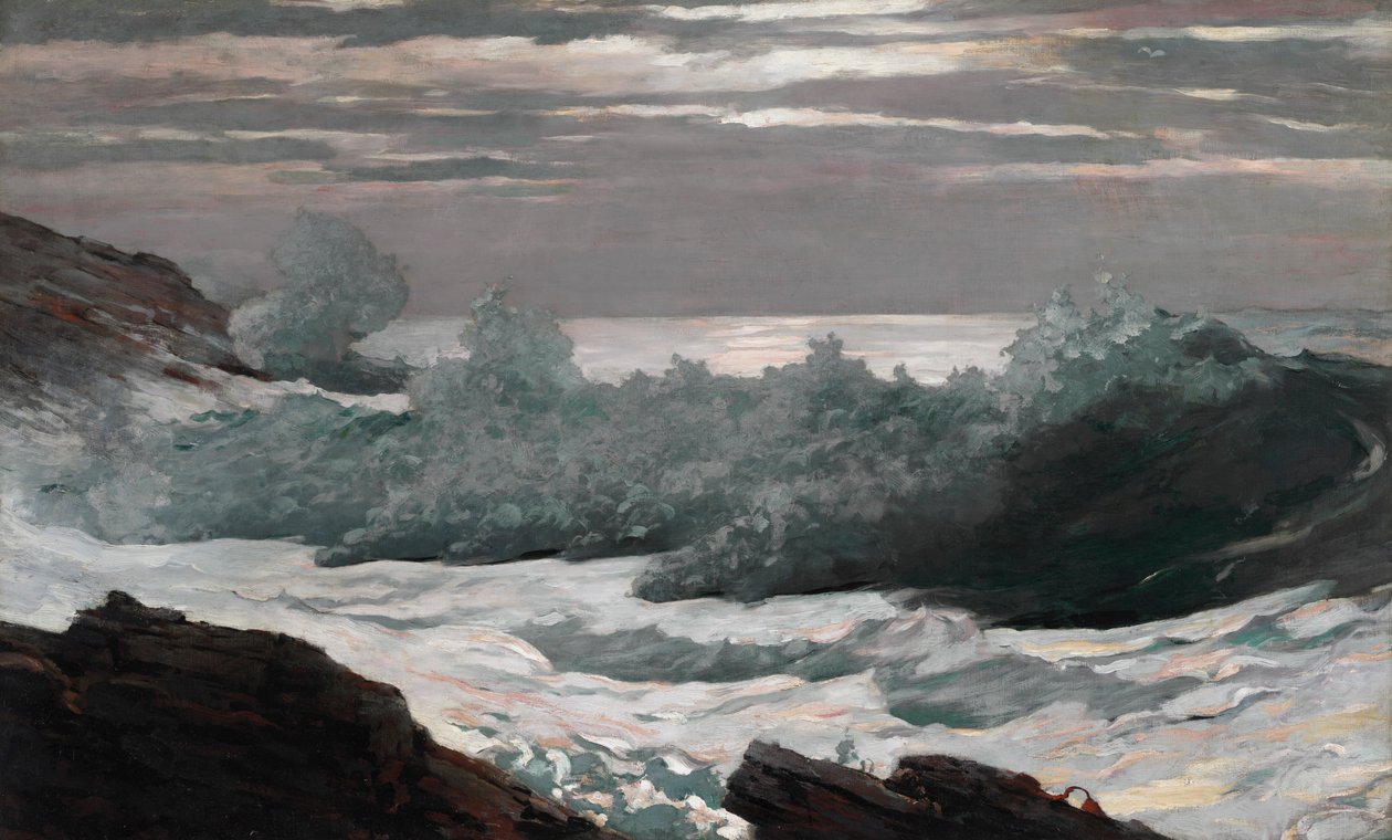 Tidig morgon efter en storm på havet, 1900-1903. av Winslow Homer