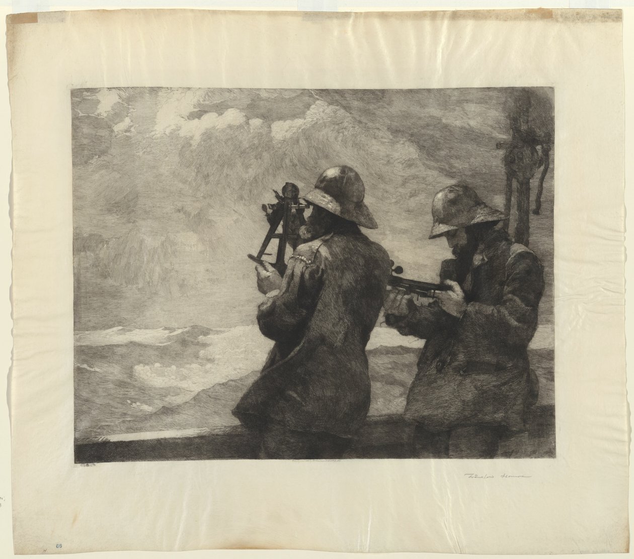 Åtta klockor av Winslow Homer