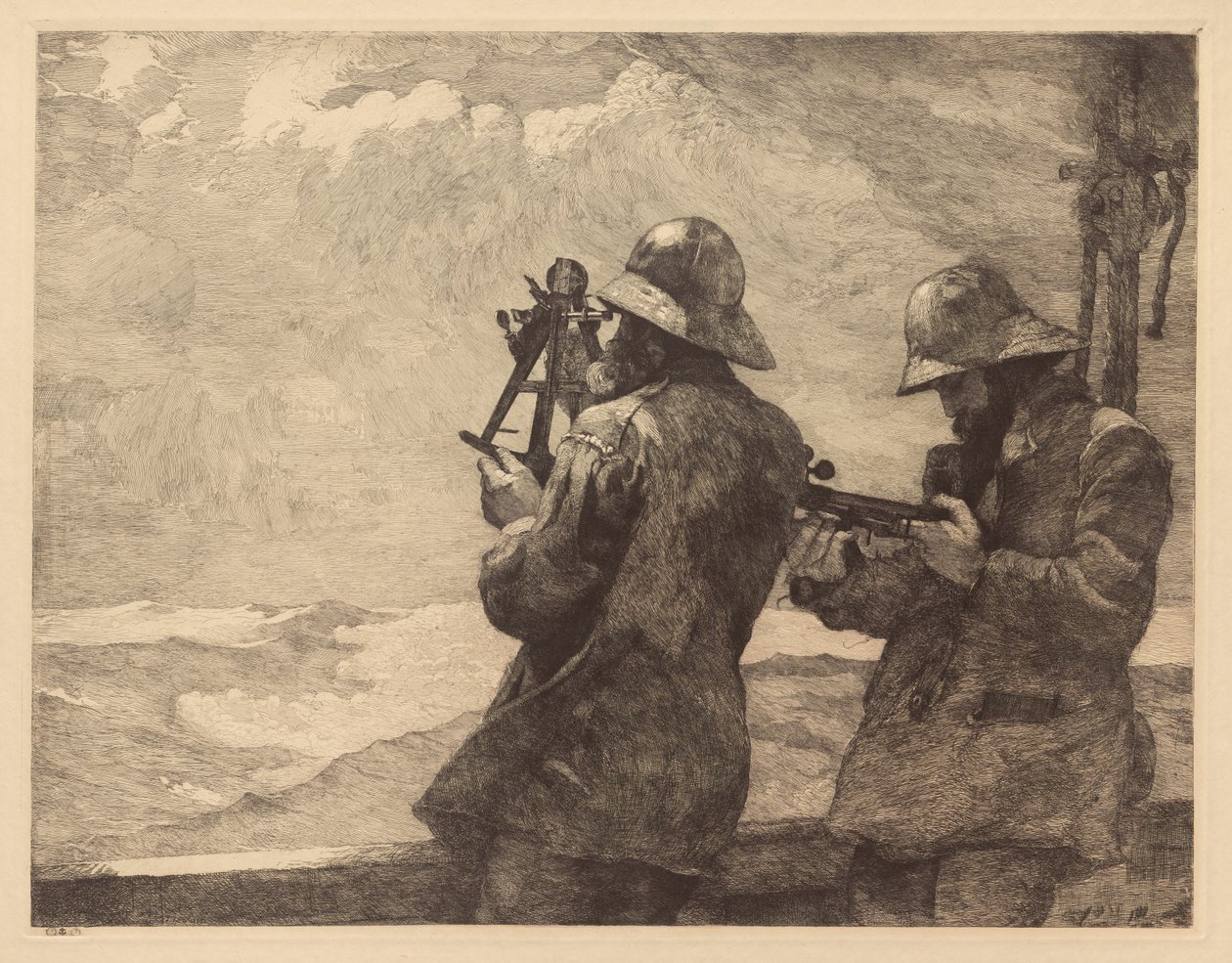 Åtta klockslag av Winslow Homer