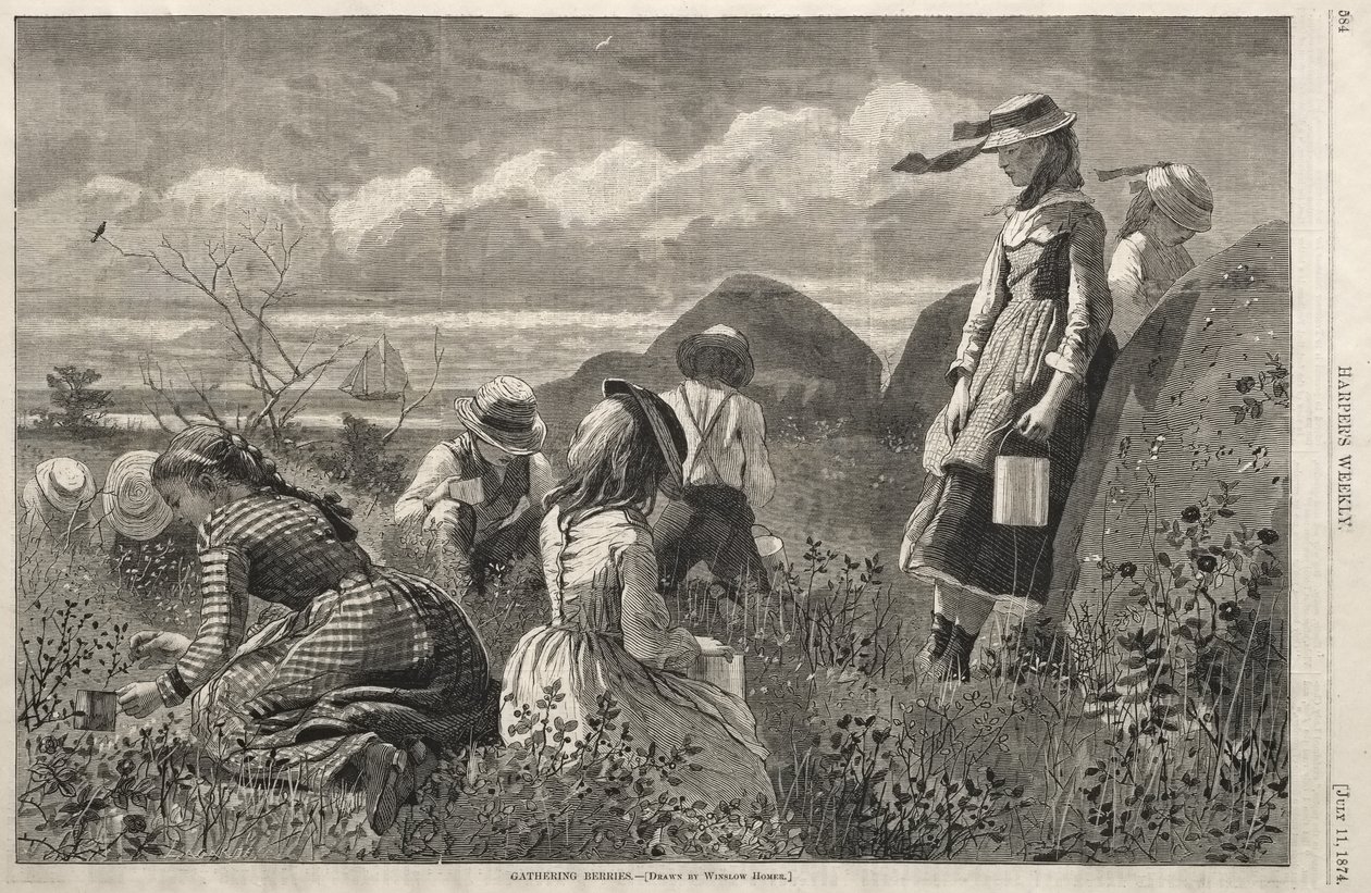 Bärplockning av Winslow Homer
