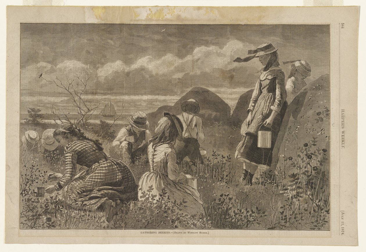 Bärplockning av Winslow Homer