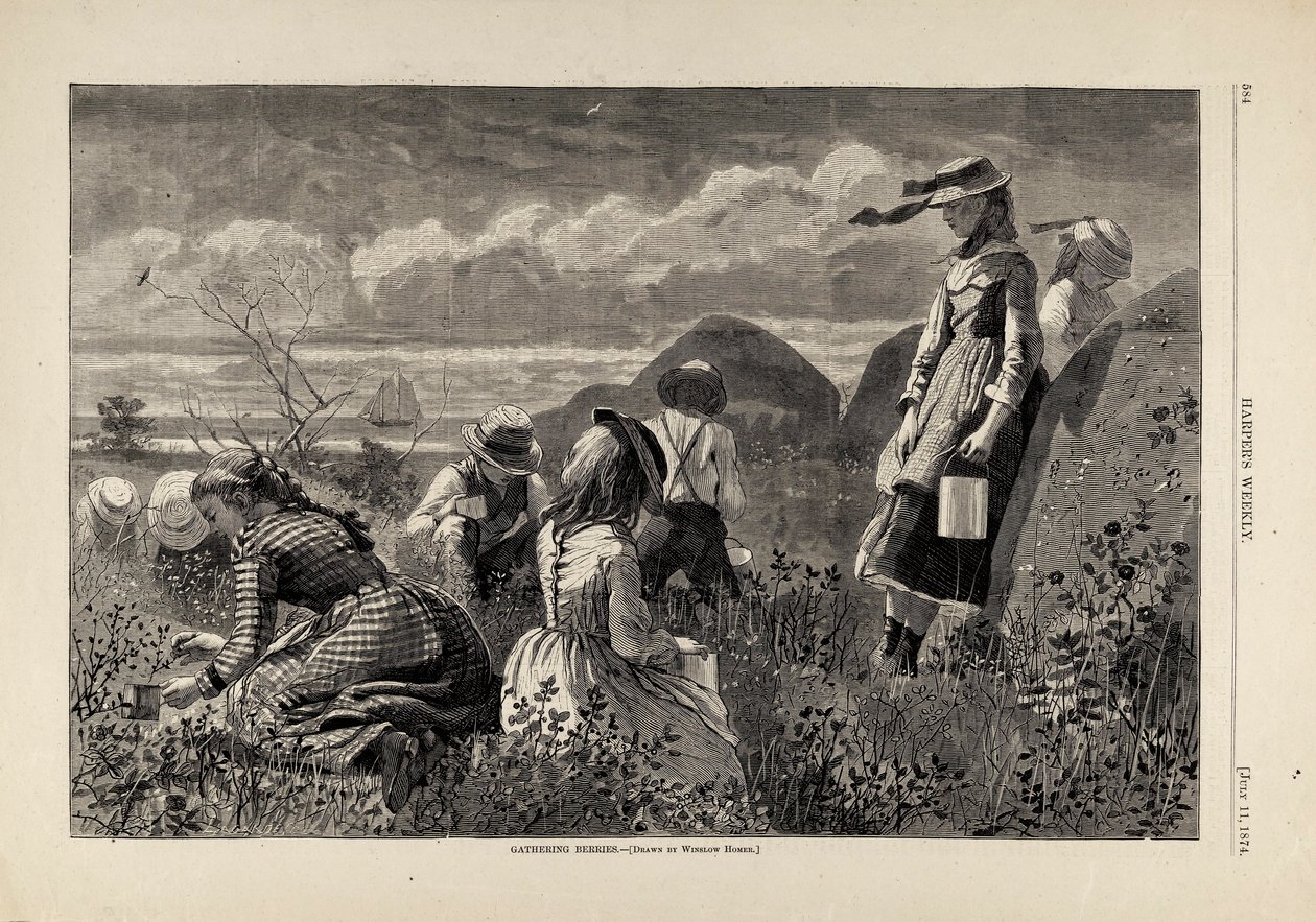 Gathering Berries, från Harper