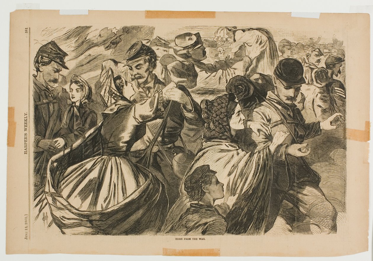 Hem från kriget av Winslow Homer